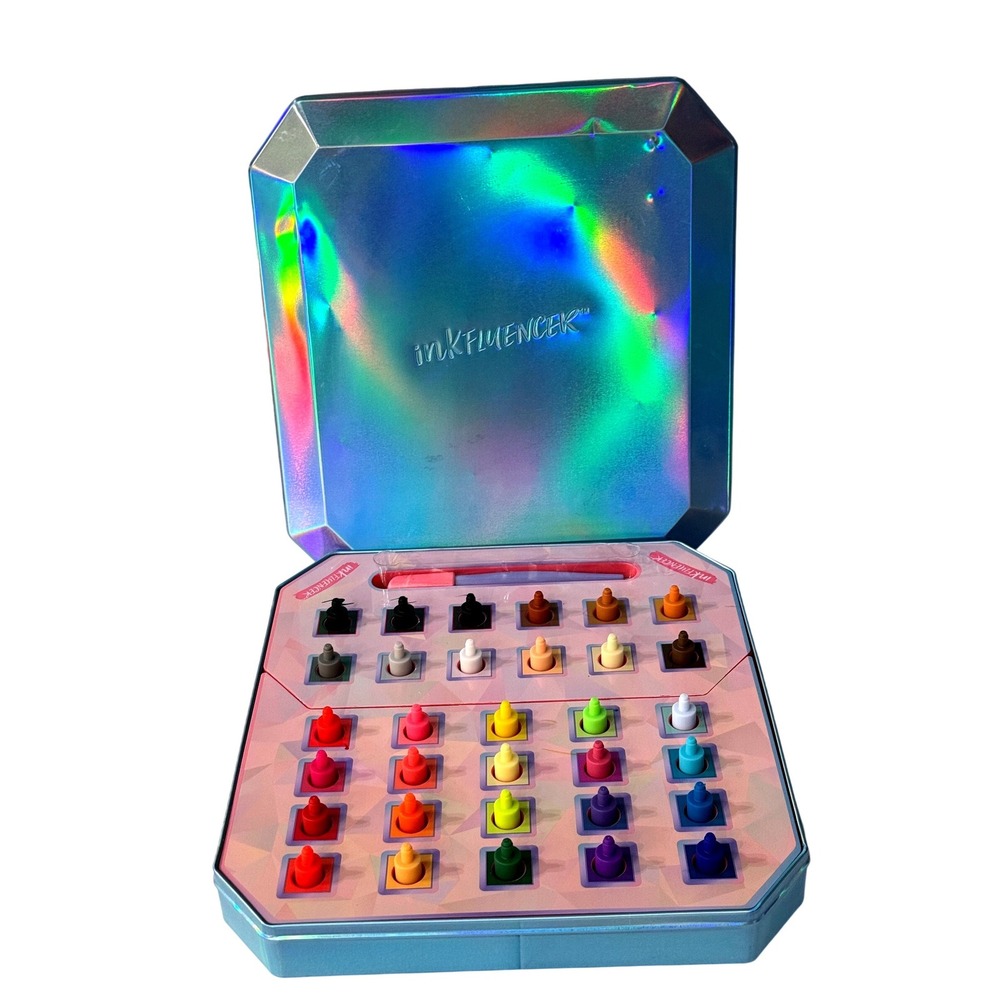 inkFLUENCER Click N Color Marker Set, Activity Kit 32 Click-On Marker Tips